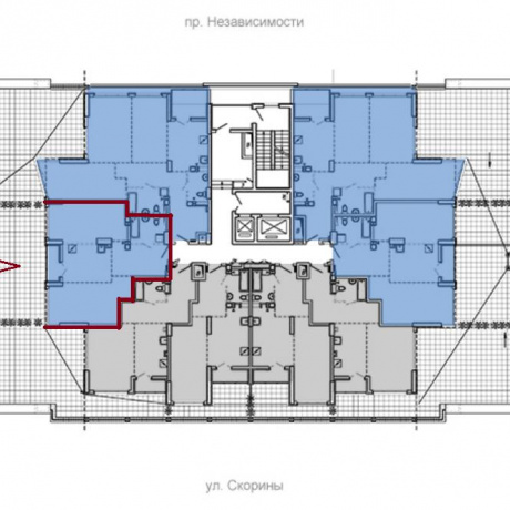 Фотография 3-комнатная квартира по адресу Мстиславца ул., д. 18 - 19