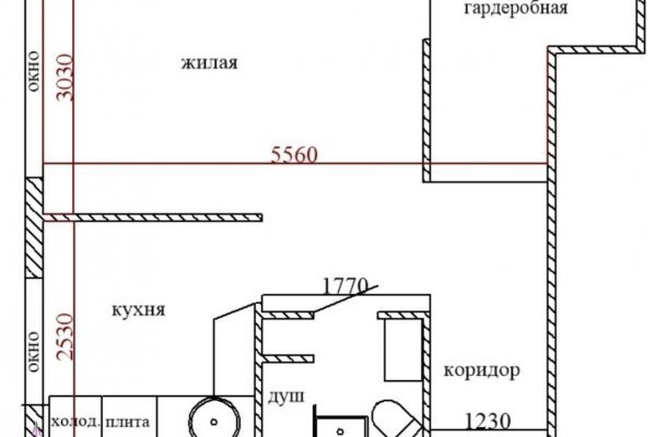 1-комнатная квартира по адресу Калинина пер., д. 3 - фото 5