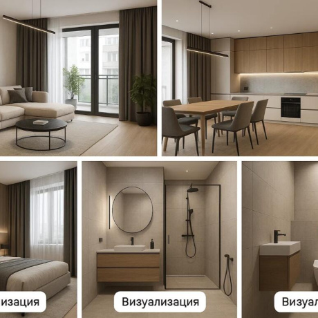 Фотография 3-комнатная квартира по адресу Притыцкого ул., д. 83 - фото 2
