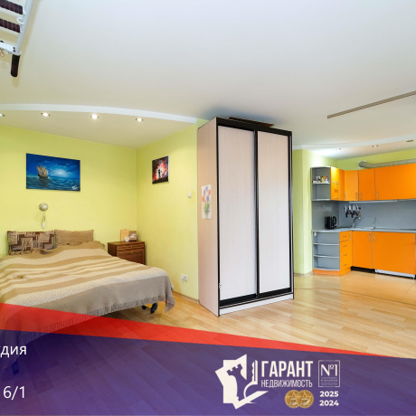 Фотография 1-комнатная квартира по адресу Голубева ул., д. 16 к. 1 - фото 1