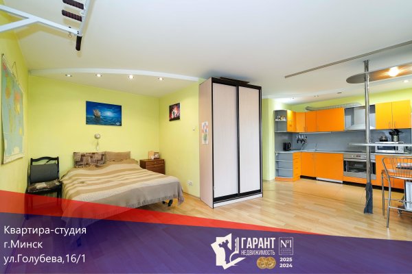 1-комнатная квартира по адресу Голубева ул., д. 16 к. 1 - фото 1