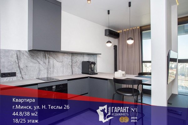 1-комнатная квартира по адресу Николы Теслы ул., д. 26 - фото 1