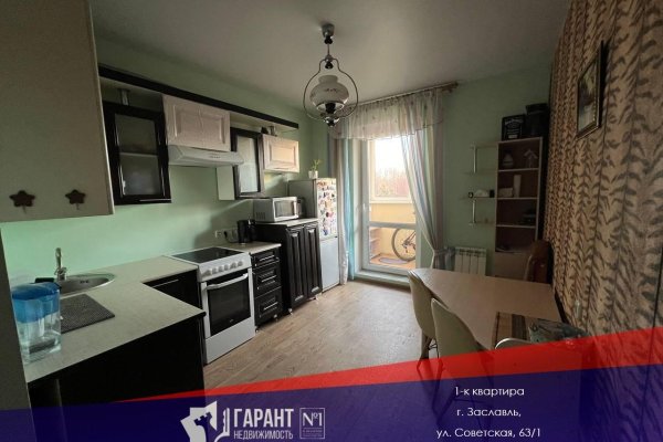1-комнатная квартира по адресу Советская ул., д. 63 к. 1 - фото 1