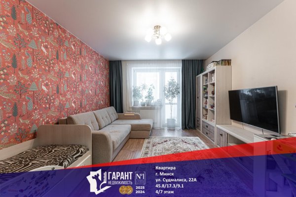 1-комнатная квартира по адресу Судмалиса ул., д. 22 к. А - фото 1