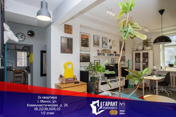 2-комнатная квартира по адресу Коммунистическая ул., д. 26 - фото 1