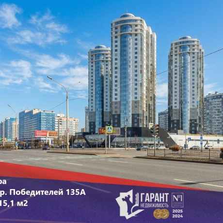 Фотография 2-комнатная квартира по адресу Победителей просп., д. 135 к. а - фото 1