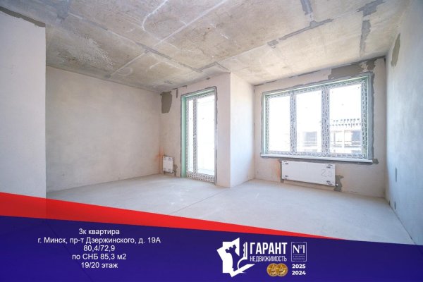 3-комнатная квартира по адресу Дзержинского просп., д. 19 к. А - фото 1