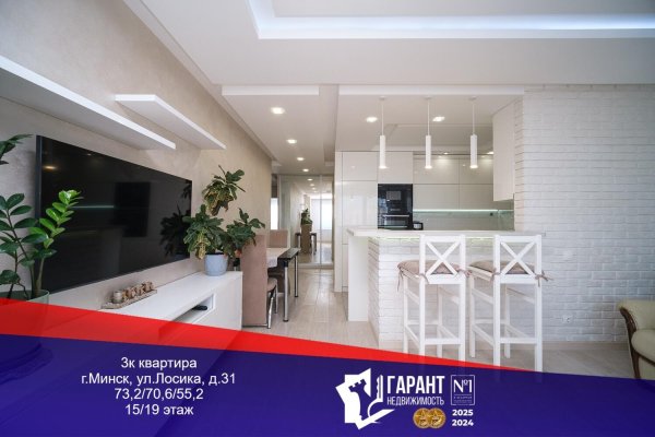 3-комнатная квартира по адресу Лосика ул., д. 31 - фото 1