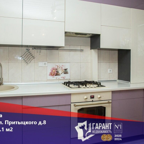 Фотография 3-комнатная квартира по адресу Притыцкого ул., д. 8 - фото 1