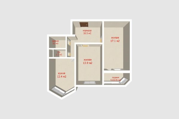 2-комнатная квартира по адресу Балтийская ул., д. 2 - фото 20