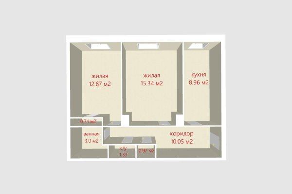 1-комнатная квартира по адресу Чеботарева ул., д. 12 - фото 17
