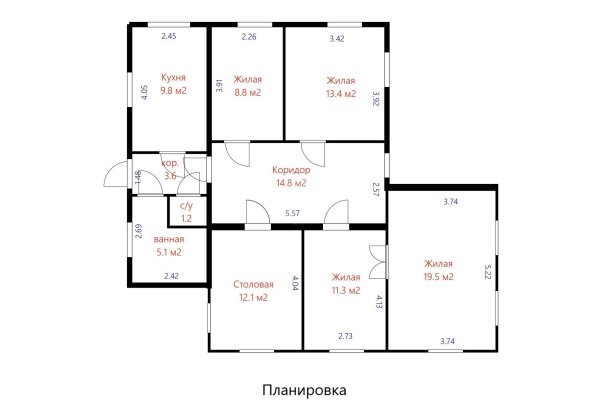 Продается дом аг. Колодищи, Сафронова ул. - фото 6