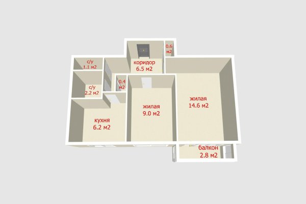 2-комнатная квартира по адресу Уборевича ул., д. 22 - фото 19