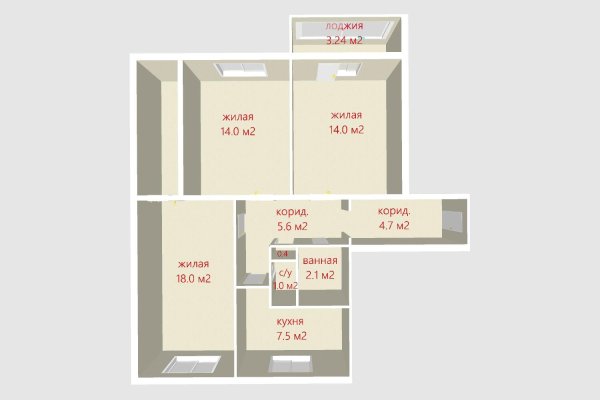 3-комнатная квартира по адресу Матусевича ул., д. 30 - фото 16