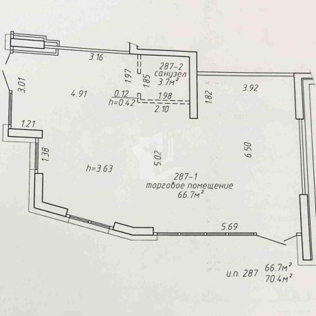Фотография Сдается торговое помещение по адресу г. Минск, Николы Теслы ул., д. 26 - фото 4