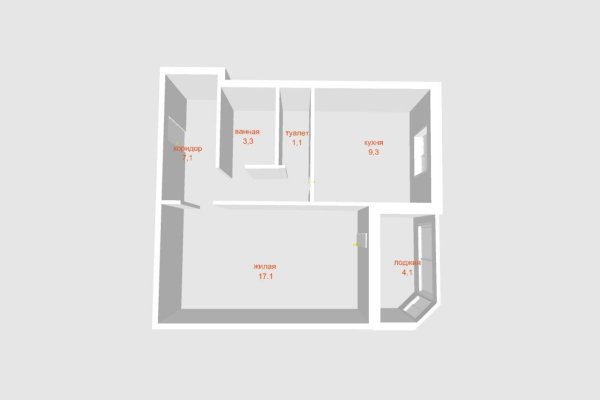 1-комнатная квартира по адресу Холмогорский 2-й пер., д. 2 - фото 2