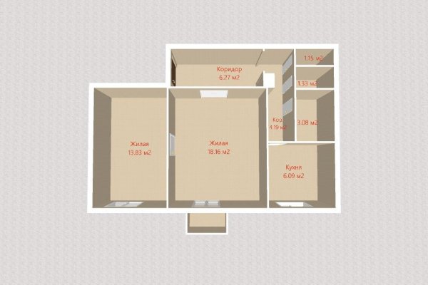 2-комнатная квартира по адресу Свердлова ул., д. 32 - фото 20