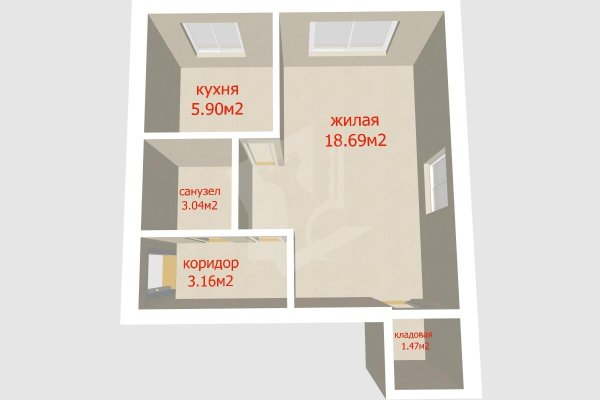 1-комнатная квартира по адресу Коржа ул., д. 16 - фото 17