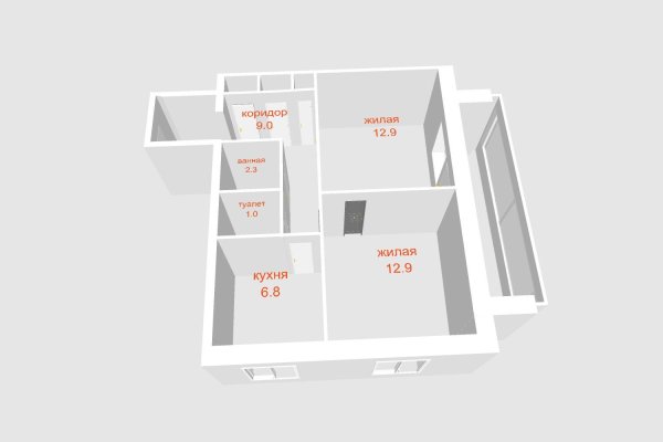 2-комнатная квартира по адресу Хоружей ул., д. 19 - фото 17