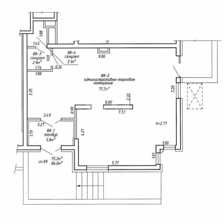 Фотография Продается торговое помещение по адресу г. Минск, Семашко ул., д. 4 к. д - фото 4