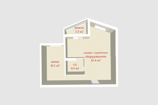 2-комнатная квартира по адресу Неманская ул., д. 5 - фото 20