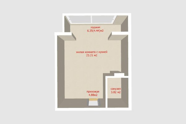 1-комнатная квартира по адресу Михаила Миля ул., д. 7 - фото 12