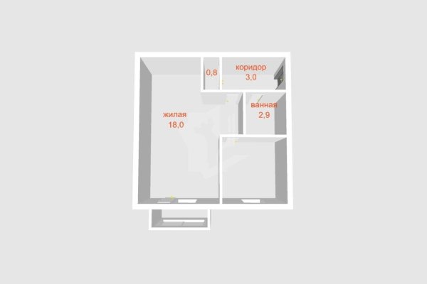 1-комнатная квартира по адресу Осипенко ул., д. 15 - фото 18