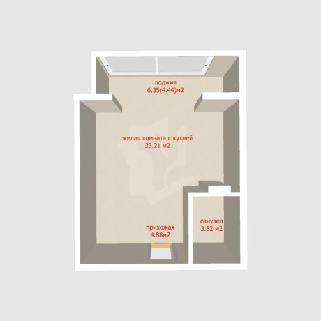 Фотография 1-комнатная квартира по адресу Михаила Миля ул., д. 7 - фото 2