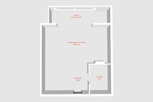 1-комнатная квартира по адресу ул.  Михаила Миля, д. 7 - фото 2