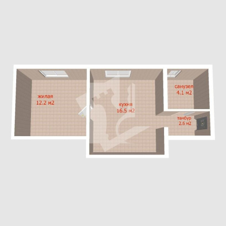 Фотография 1-комнатная квартира по адресу Путейко ул., д. 3 - фото 16