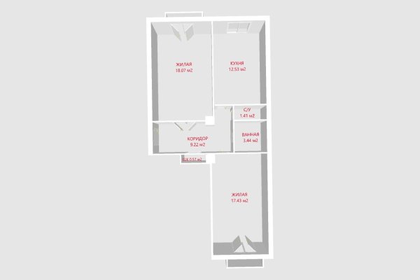 2-комнатная квартира по адресу Брилевская ул., д. 3 - фото 18