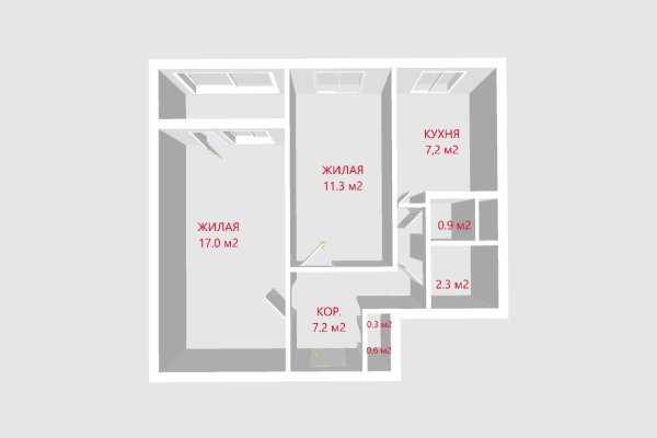 2-комнатная квартира по адресу Сухаревская ул., д. 6 - фото 2