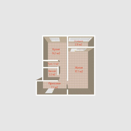 Фотография 1-комнатная квартира по адресу Леонардо Да Винчи, д. 2 - фото 15