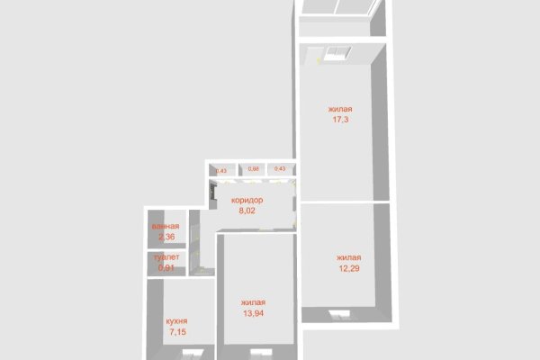 3-комнатная квартира по адресу Асаналиева ул., д. 5 - фото 2