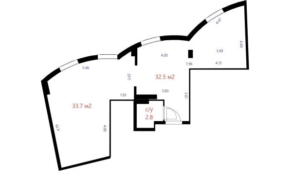 3-комнатная квартира по адресу Дзержинского просп., д. 127 - фото 16