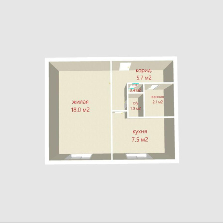 Фотография 1-комнатная квартира по адресу Казинца ул., д. 80 - фото 20