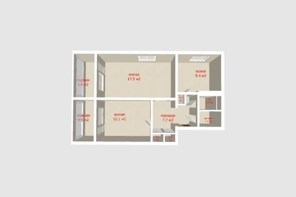 2-комнатная квартира по адресу Героев 120 Дивизии ул., д. 8 - фото 2