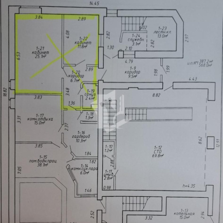 Фотография Сдается офисное помещение по адресу г. Минск, Пономаренко ул., д. 43 к. б - фото 2
