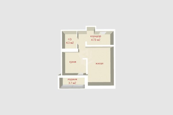 1-комнатная квартира по адресу Ильянская ул., д. 14 - фото 19