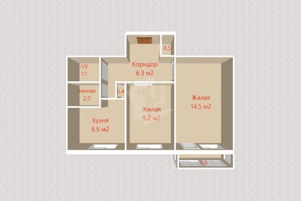 2-комнатная квартира по адресу Богдановича ул., д. 80 - фото 20