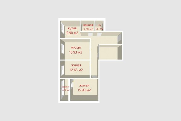 3-комнатная квартира по адресу Дзержинского просп., д. 12 - фото 4