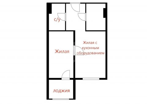 2-комнатная квартира по адресу Кижеватова ул., д. 1 - фото 20