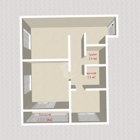 Фотография 3-комнатная квартира по адресу Игоря Лученка ул., д. 31 - 20