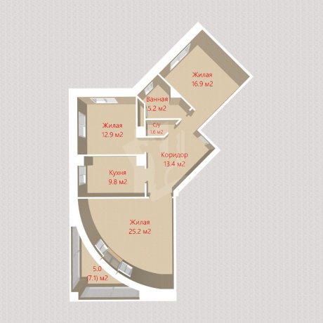 Фотография 3-комнатная квартира по адресу Немига ул., д. 42 - 18