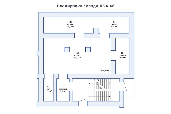Продается производственное/складское помещение по адресу г. Минск, Тухачевского ул., д. 11 - фото 4