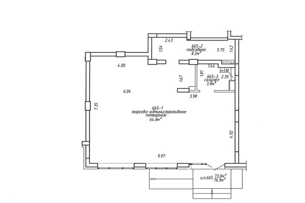 Сдается офисное помещение по адресу г. Минск, Чюрлениса ул., д. 24 - фото 9