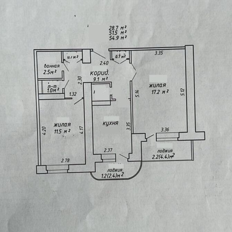 Фотография 2-комнатная квартира по адресу Танка ул., д. 34 к. 2 - фото 10