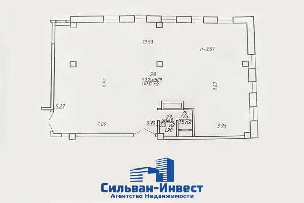 Сдается офисное помещение по адресу г. Минск, Зыбицкая ул., д. 6 - фото 11