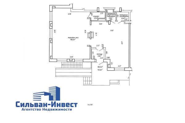 Продается торговое помещение по адресу г. Минск, Прилукская ул., д. 60 - фото 9
