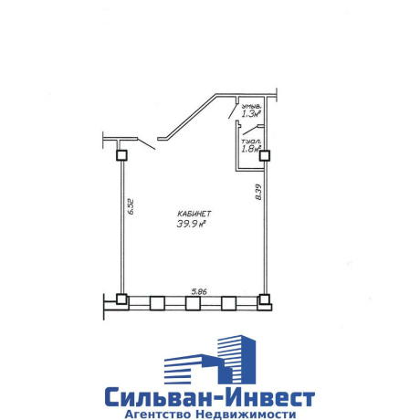 Фотография Продается офисное помещение по адресу г. Минск, Тимирязева ул., д. 65 к. б - фото 5
